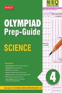 Olympiad Prep-Guide Science Class - 4, NSO Chapterwise Previous Year Question Paper For 2022-23 Exam