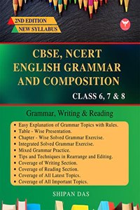 CBSE, NCERT English Grammar and Composition - Class 6, 7 & 8. (Class VI, VII & VIII)