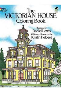 The Victorian House Colouring Book