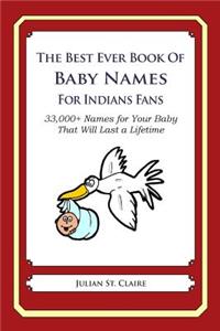 The Best Ever Book of Baby Names for Indians Fans