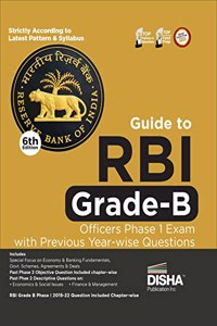 Guide to RBI Grade B Officers Phase I Exam with Previous Year Questions - 6th Edition | Phase II Past Description Questions |