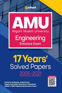17 Years Solved Papers for AMU Engineering Entrance Exam 2021