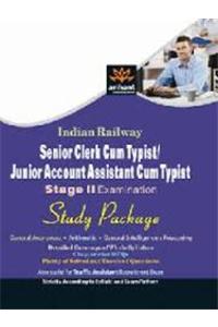 Indian Railway Senior Clerk Cum Typist/Junior Account Assistant Cum Typist Stage-2 Examination Study Package