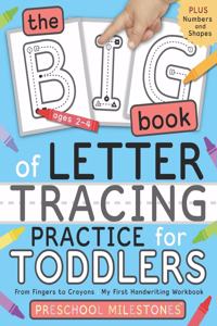 Big Book of Letter Tracing Practice for Toddlers