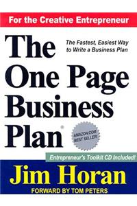 The One Page Business Plan: Start with a Vision, Build a Company!