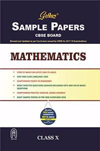 Golden Sample Papers Mathematics for Class 10 Term II