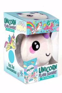 Unicorn Plush Squishy with Coloring Book