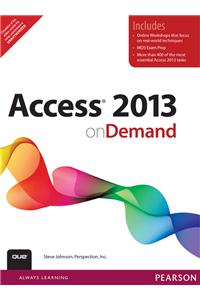 Access 2013 on Demand