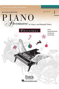 Accelerated Piano Adventures for the Older Beginner - Christmas Book 1