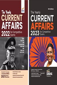 The Yearly Current Affairs Combo 2023 & 2022 for Competitive Exams (UPSC, State PSC, SSC, Bank PO/ Clerk, BBA, MBA, RRB, NDA, CDS, CAPF, CRPF) 2nd Edition