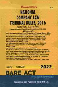 Commercial's National Company Law Tribunal Rules , 2016 - 2022/edition