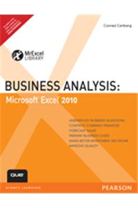 Business Analysis:Microsoft Excel 2010,Carlberg