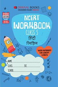 Oswaal NCERT Workbook Class 5 Hindi Rimjhim Book