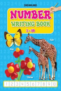 Number Writing Book 1-50