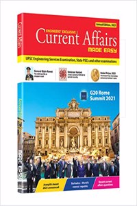 Current Affairs MADE EASY Annual Edition 2021 : (January - December 2021)