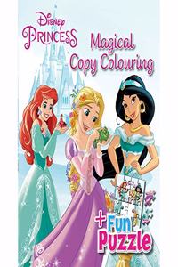Disney Princess Magical Copy Colouring (Fun Puzzle)