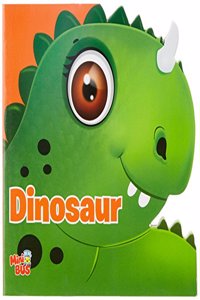 Mini Bus: Early Learning Cut Out board book -Dinosaur