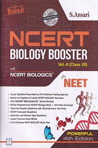 NCERT Biology Booster Vol. II With NCERT Biologics For NEET For Class 7 - CBSE - Examination 2023-2024