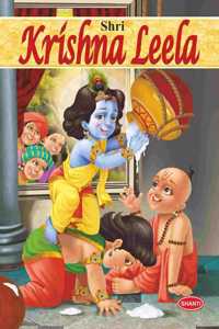 Krishna Leela Story Book For Kids (English)