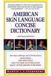 American Sign Language Concise Dictionary