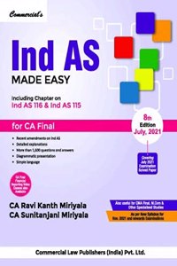 Ind AS Made Easy Covering IFRS for CA Final (8th Edn, Jul., 2021)