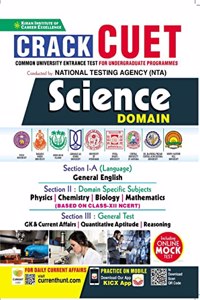 Crack CUET Science Domain (English Medium)(3659)