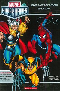 MARVEL SUPER HEROES COLOURING BOOK