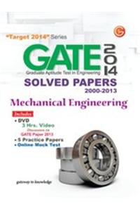 GATE 2014 Solved Papers 2000-2013 (Mechanical Engineering)