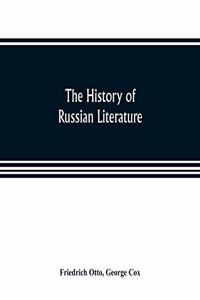 history of Russian literature