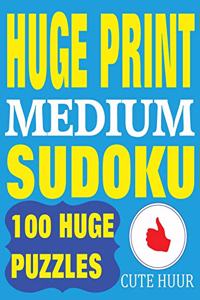 Huge Print Medium Sudoku