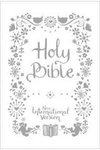 NIV Tiny White Christening Bible