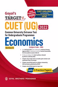 Goyal Target CUET (UG) 2022 Economics