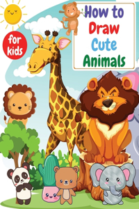 How to Draw Cute Animals for kids