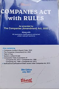 Companies Act with Rules (36th edition July 2021)