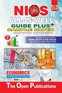 NIOS 214 Economics Class 10 - Guide & Sample Papers