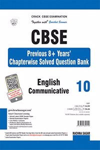 Together with CBSE Previous 8 + Years Chapterwise Solved Question Bank for Class 10 English Communicative for 2019 Examination