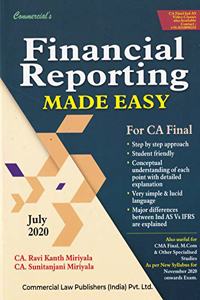 Commercial's Financial Reporting Made Easy for CA Final - July 2020