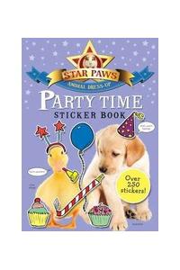 Party Time Sticker Book: Star Paws