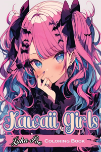 Kawaii Girls: Adorable and Fun Characters to Color