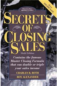 Secrets of Closing Sales