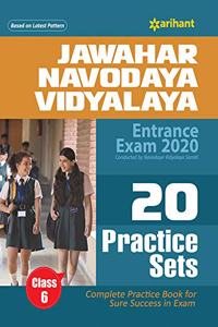 20 Practice Jawahar Navodaya Vidyalaya 2019 Class 6 (Old Edition)