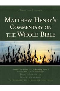 Matthew Henry's Commentary on the Whole Bible