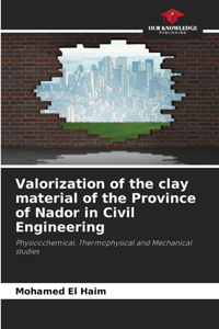 Valorization of the clay material of the Province of Nador in Civil Engineering