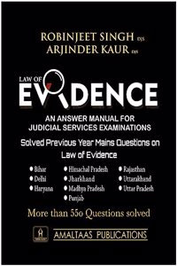 Law of evidence (An Answer Manual for Judicial Services Examinations)