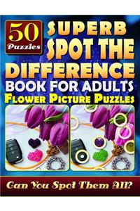 Superb Spot the Difference Book for Adults