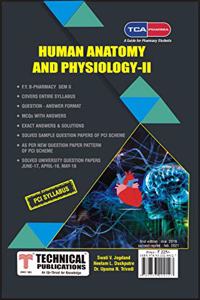 Human Anatomy And Physiology II for B. PHARMACY PCI 17 (II - BP201T)