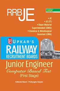 RAILWAY RECRUITMENT BOARDS Junior Engineer Computer Based Test (First Stage)