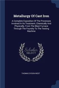 Metallurgy Of Cast Iron