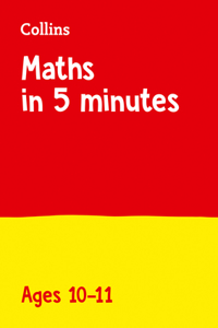 Letts 5-Minute Maths Mastery Age 10-11