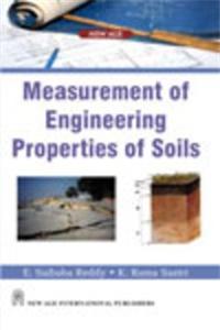 Measurement Of Engineering Properties Of Soils